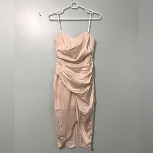 Do + Be strapless cream dress Small sweetheart